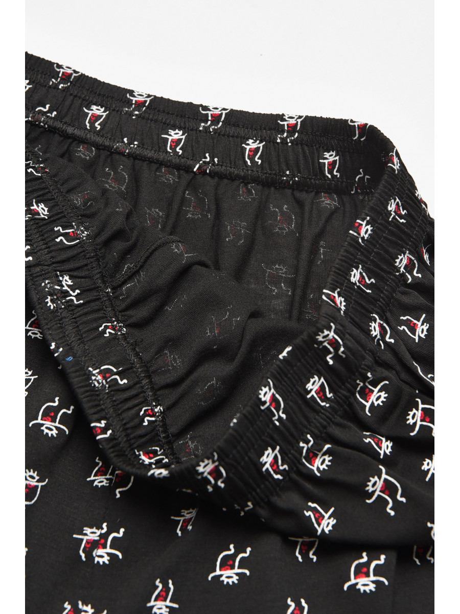 Трусы семейные мужские черного цвета 312 211423C