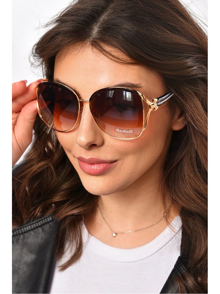 Очки женские коричневого цвета 3117 211426C