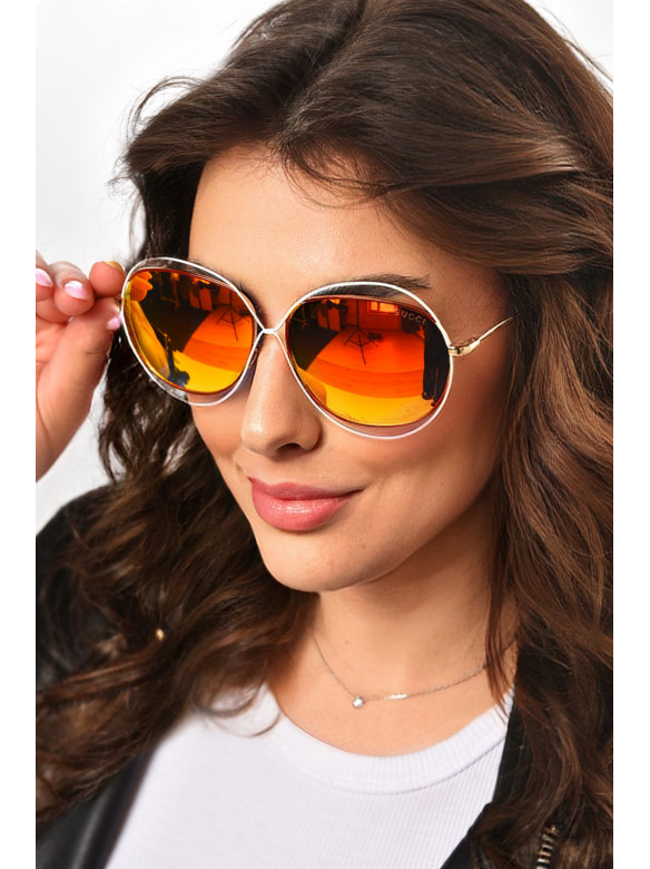 Очки женские золотого цвета 6201 211447C