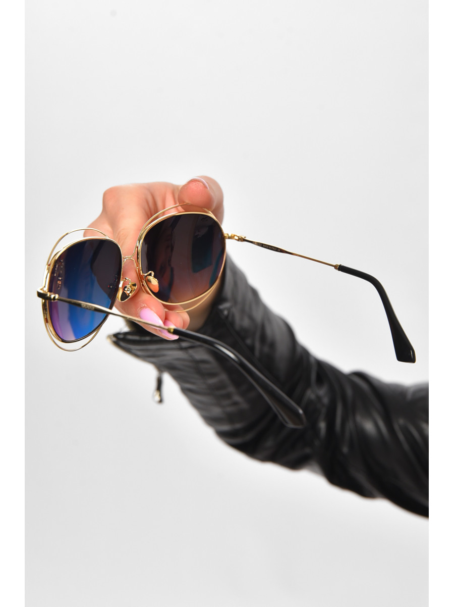 Очки женские золотого цвета 6201 211447C