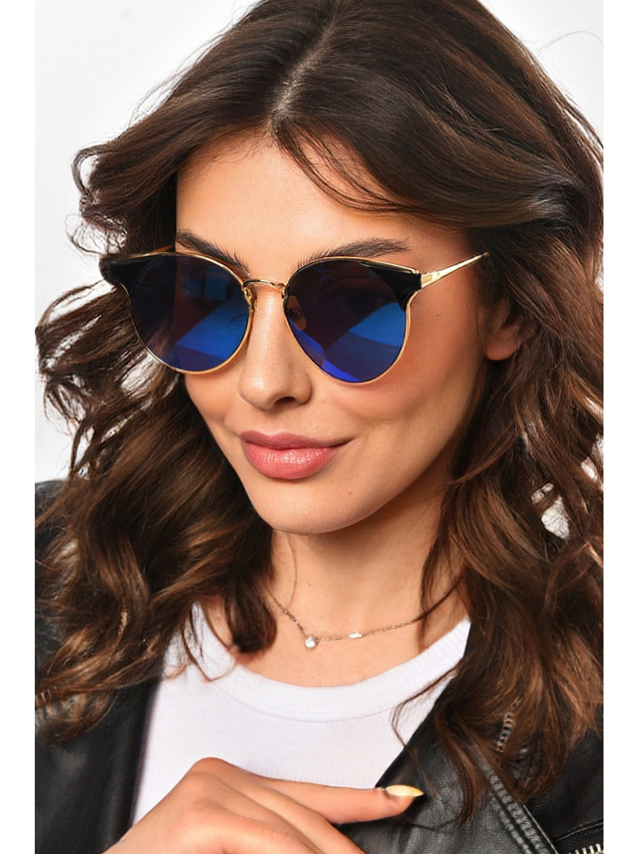 Очки женские золотого цвета 211460C