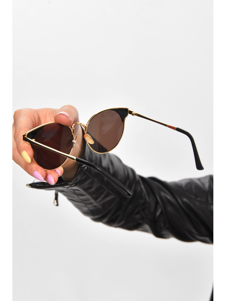 Очки женские золотого цвета 211460C