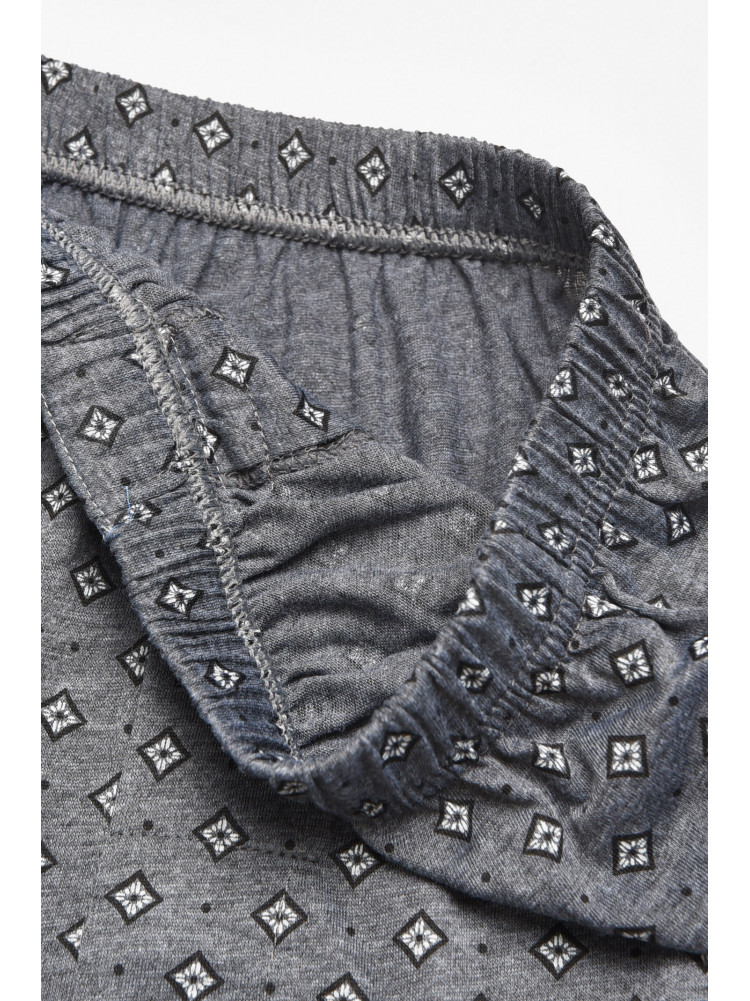 Трусы семейные мужские серого цвета 312 211468C