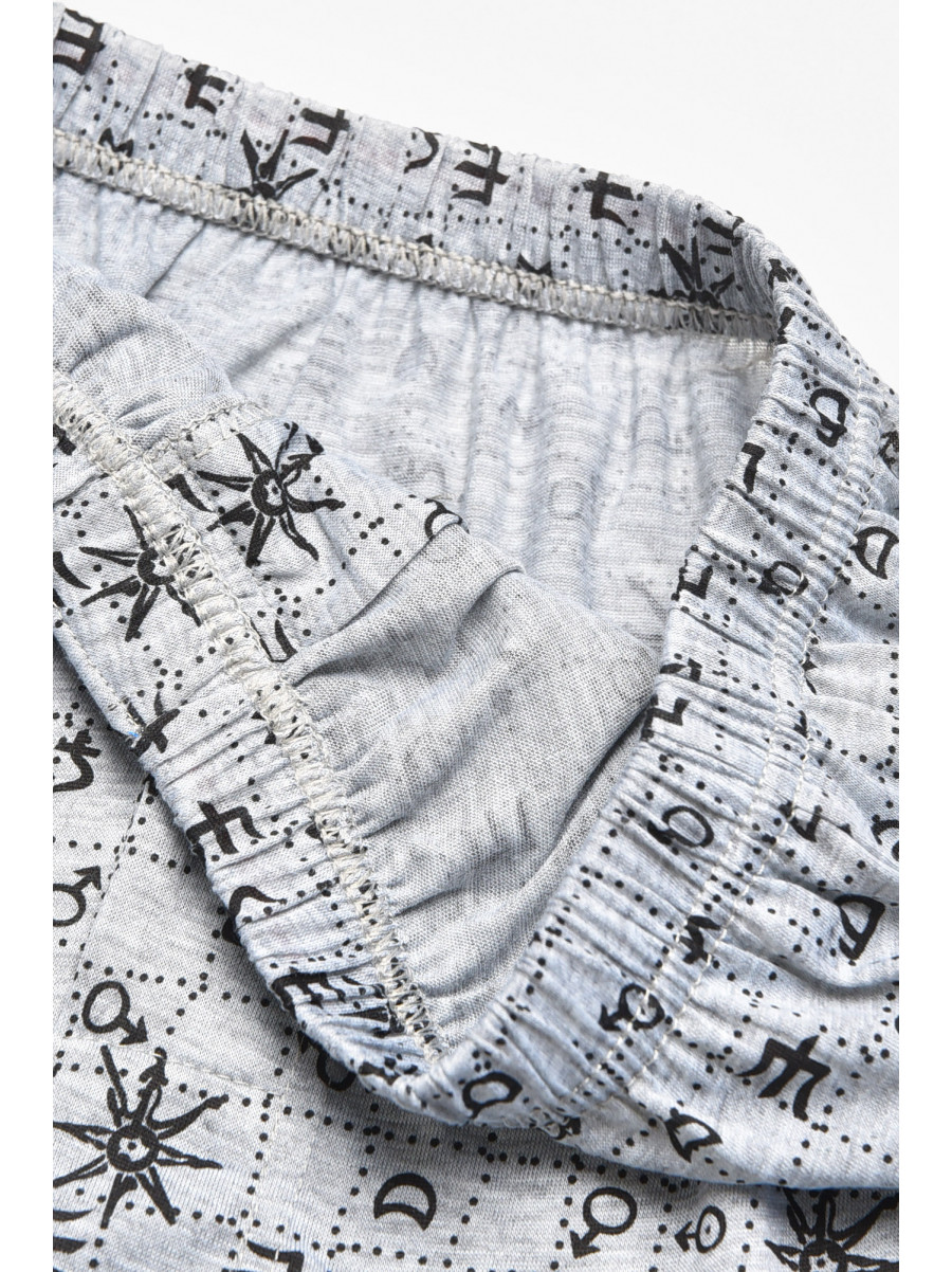 Трусы семейные мужские серого цвета 312 211473C