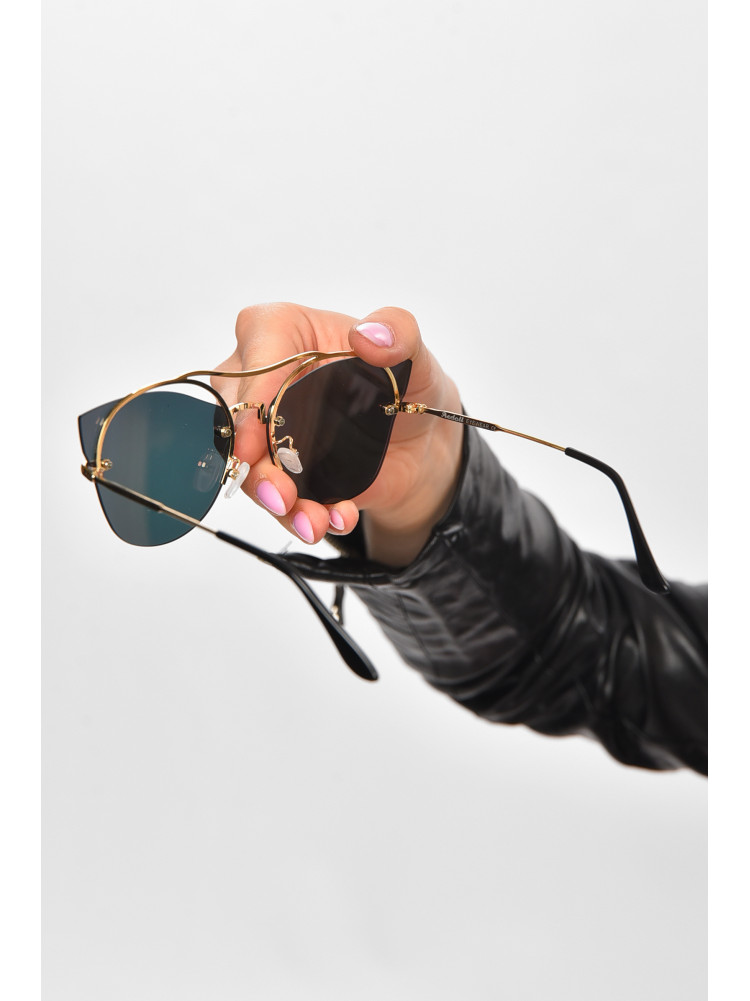 Очки женские золотого цвета 211476C