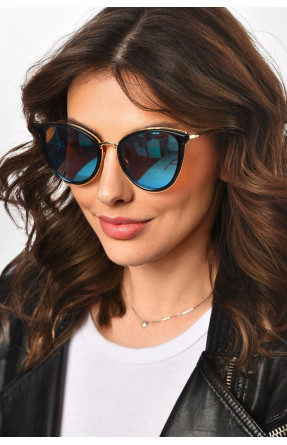 Очки женские золотого цвета 211477C