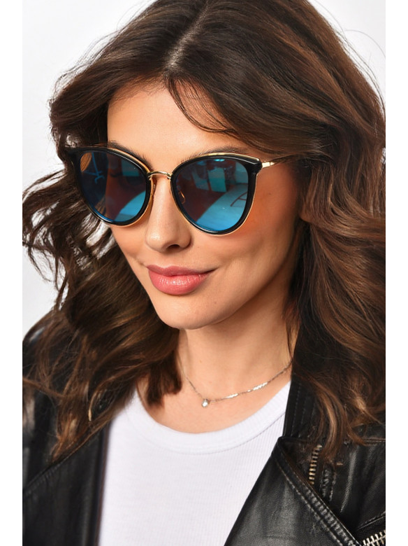 Очки женские золотого цвета 211477C