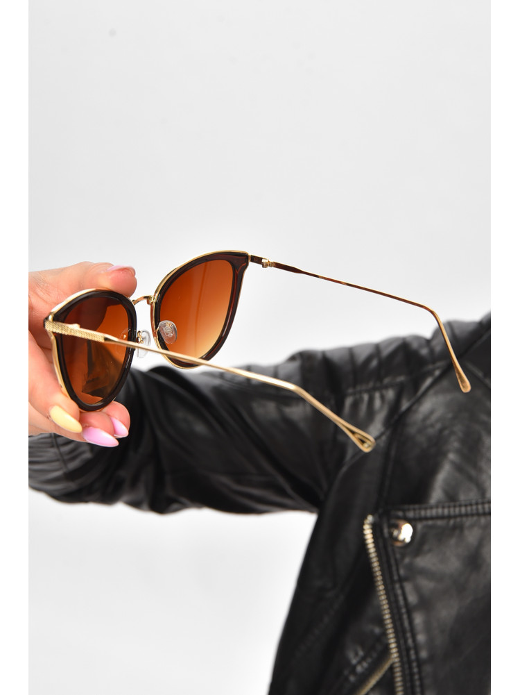 Очки женские золотого цвета 211478C