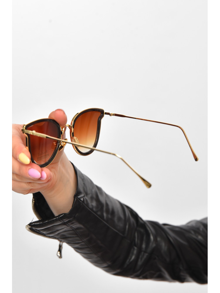 Очки женские золотого цвета 211481C