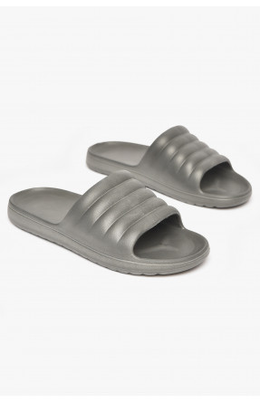 Шльопанці піна чоловічі сірого кольору 408 211495C