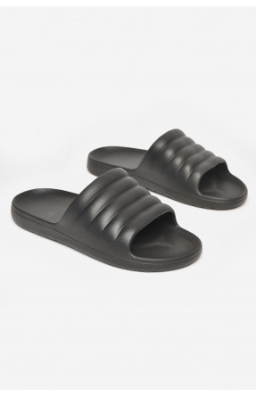 Шльопанці піна чоловічі чорного кольору 408 211496C