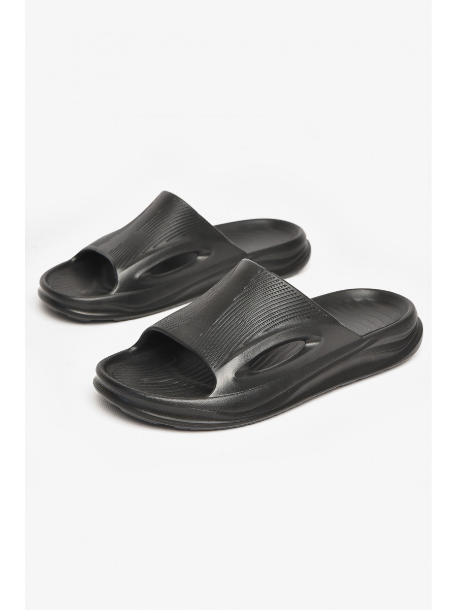 Шлепки пена мужские черного цвета C-118 211499C