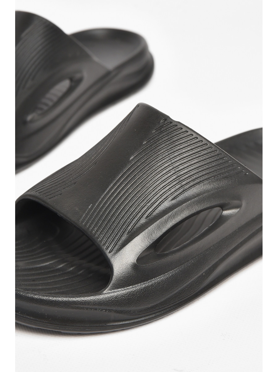 Шлепки пена мужские черного цвета C-118 211499C