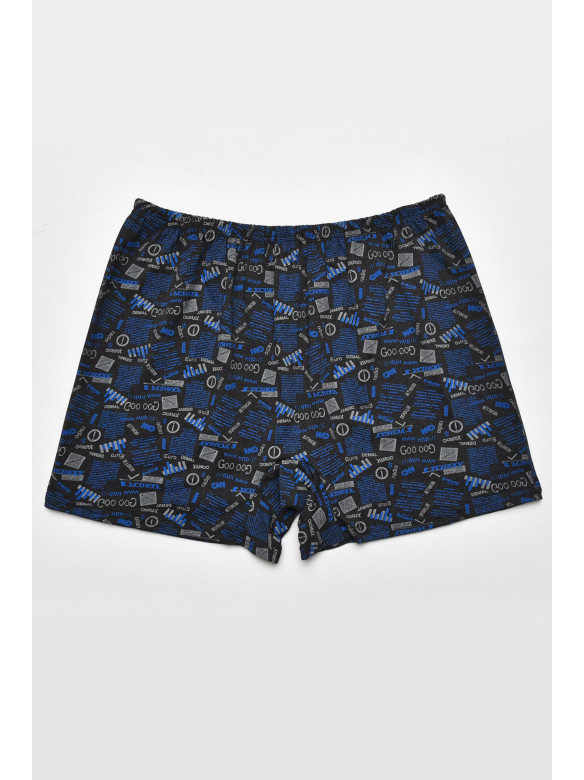 Трусы семейные мужские батальные черного цвета 211503C