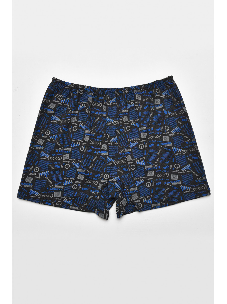 Трусы семейные мужские батальные черного цвета 211503C