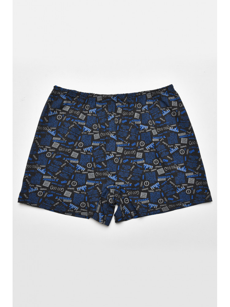 Трусы семейные мужские батальные черного цвета 211503C