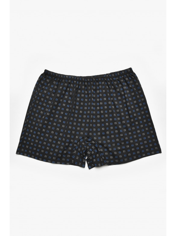 Трусы семейные мужские батальные черного цвета 211504C