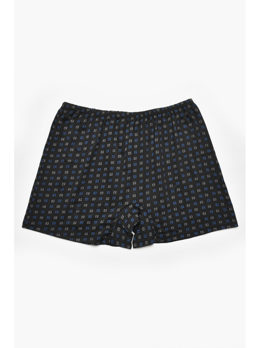 Трусы семейные мужские батальные черного цвета 211504C