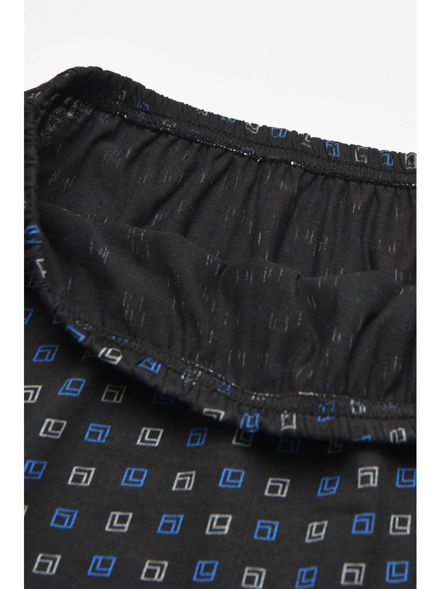 Трусы семейные мужские батальные черного цвета 211504C