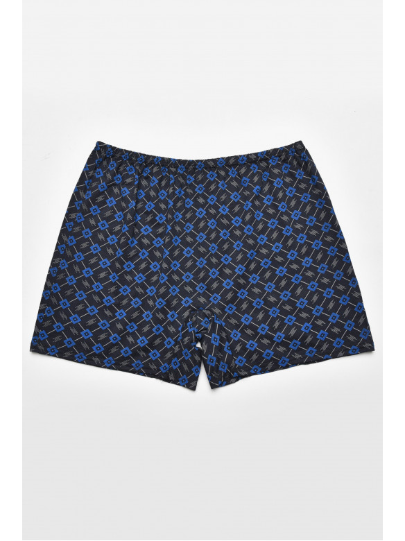 Трусы семейные мужские батальные черного цвета 211506C