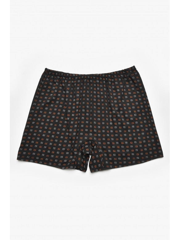 Трусы семейные мужские батальные черного цвета 211508C