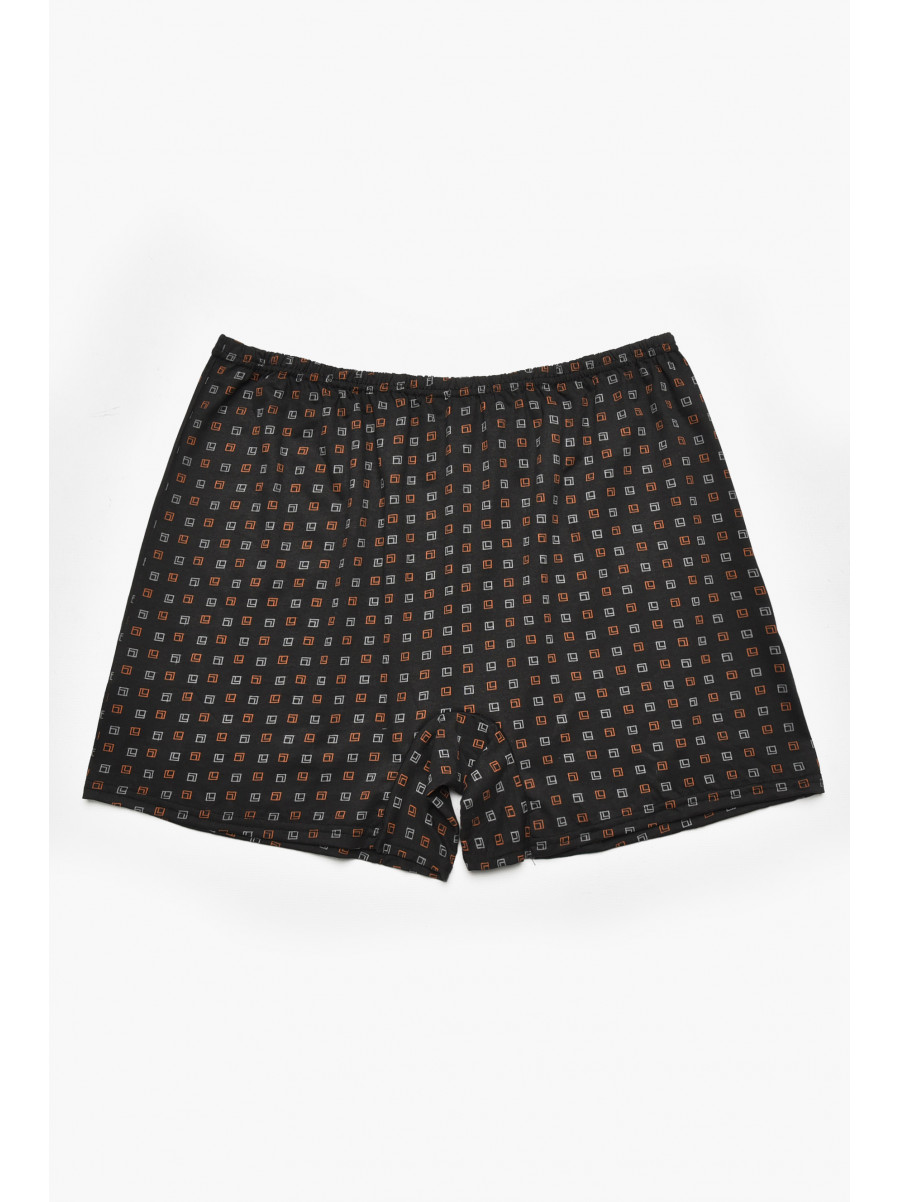 Трусы семейные мужские батальные черного цвета 211508C