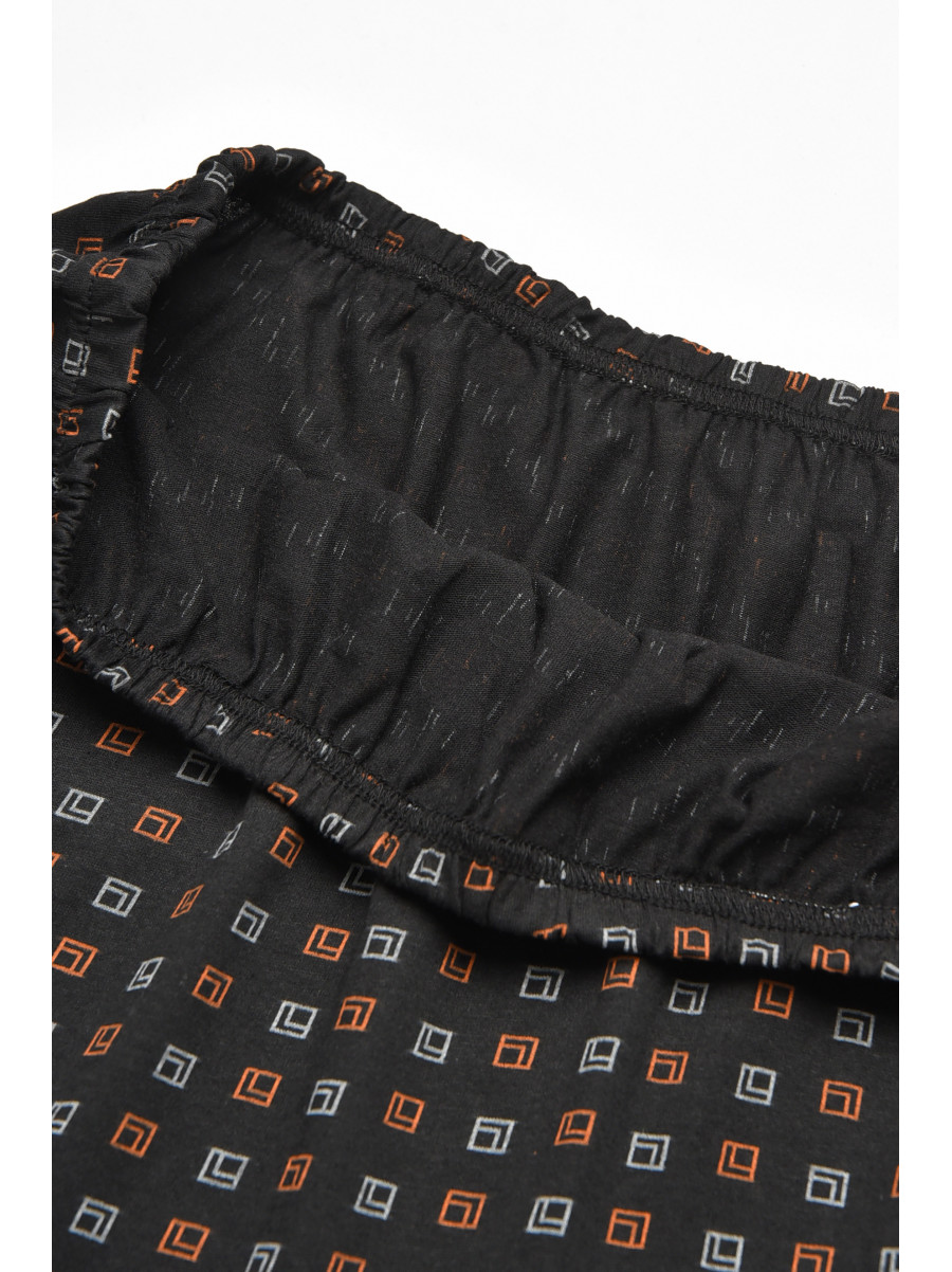 Трусы семейные мужские батальные черного цвета 211508C