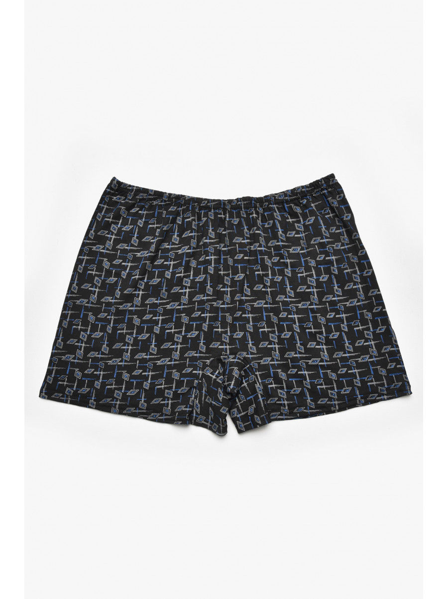 Трусы семейные мужские батальные черного цвета 211509C