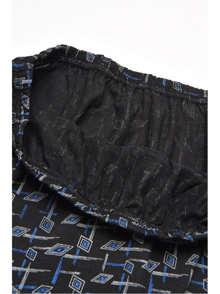 Трусы семейные мужские батальные черного цвета 211509C