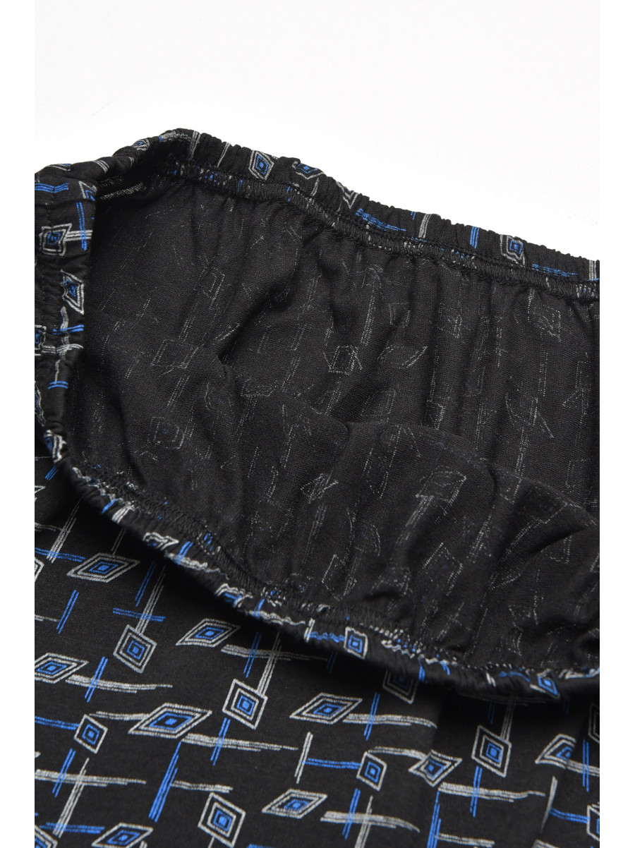 Трусы семейные мужские батальные черного цвета 211509C