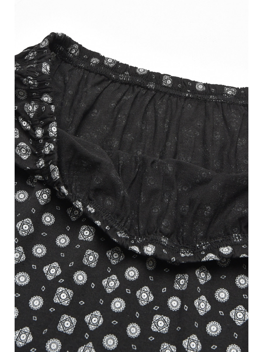 Трусы семейные мужские батальные черного цвета 211510C