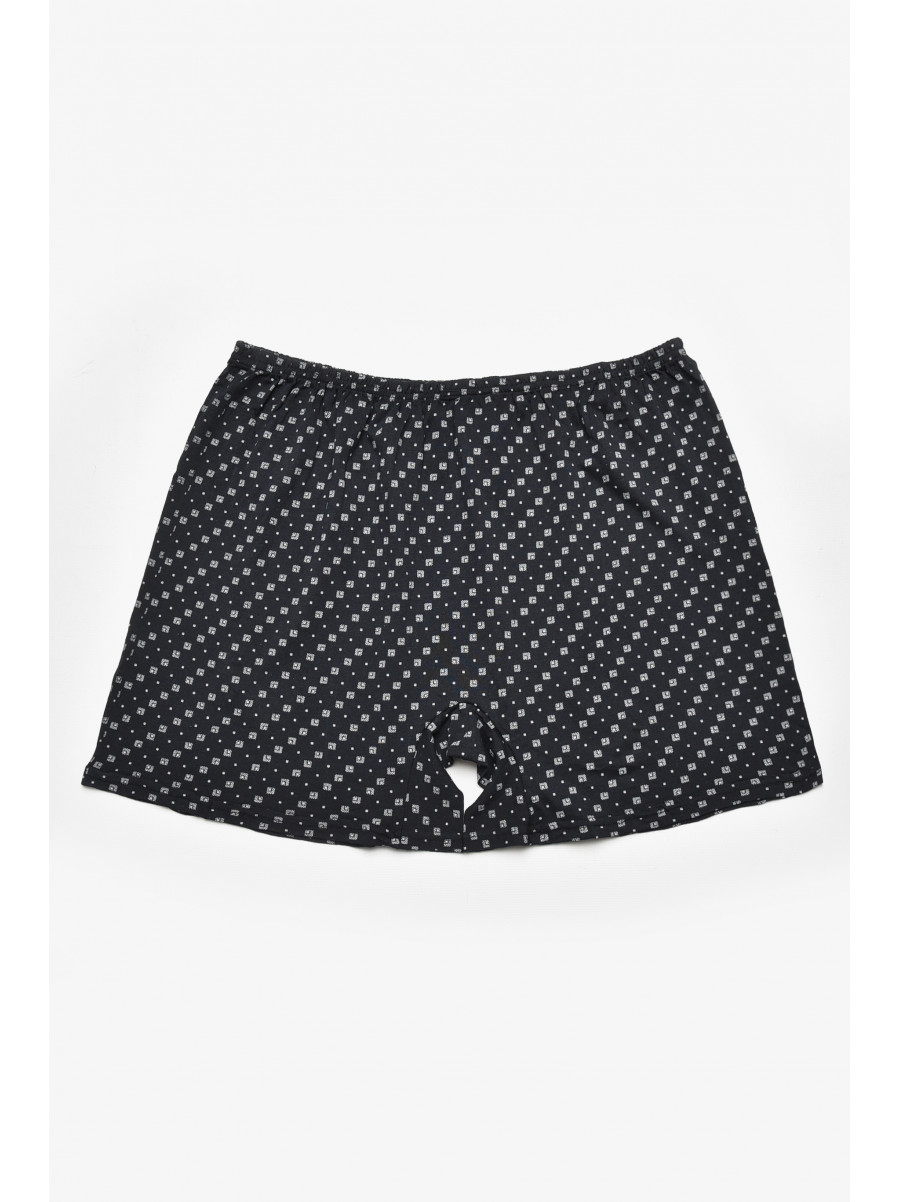 Трусы семейные мужские батальные черного цвета 211511C