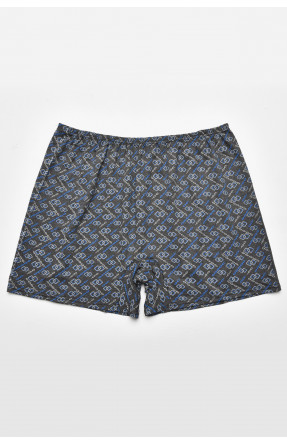 Трусы семейные мужские батальные синего цвета 211512C