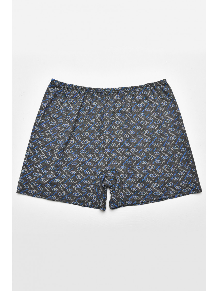 Трусы семейные мужские батальные синего цвета 211512C