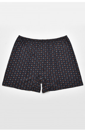 Трусы семейные мужские батальные темно-синего цвета 211513C