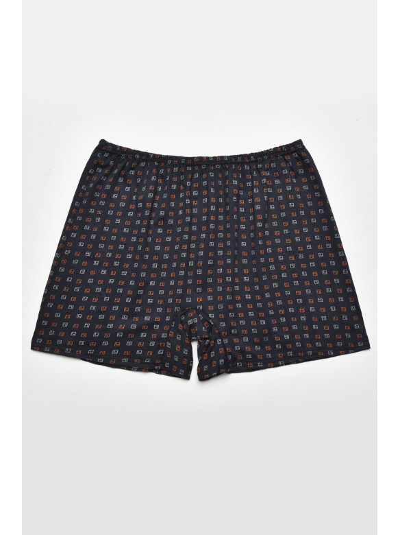 Трусы семейные мужские батальные темно-синего цвета 211513C