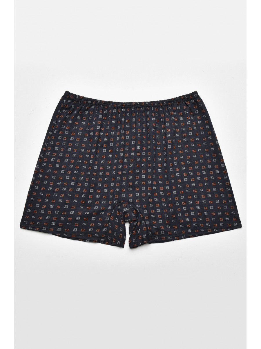 Трусы семейные мужские батальные темно-синего цвета 211513C