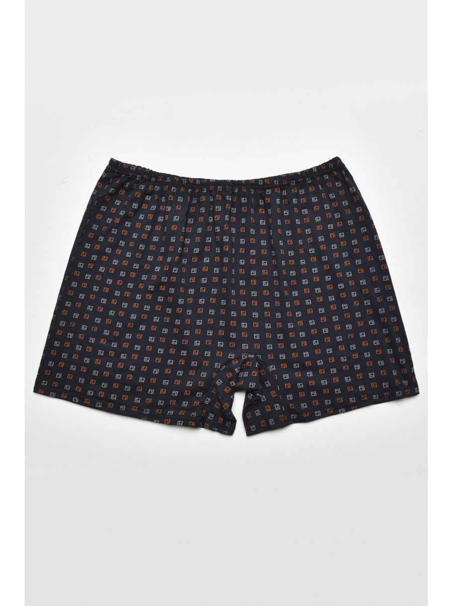 Трусы семейные мужские батальные темно-синего цвета 211513C