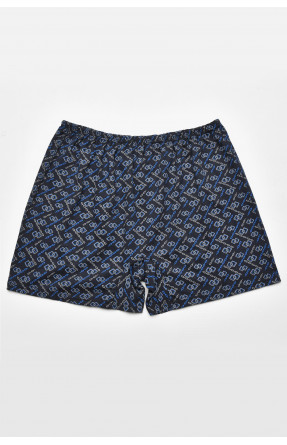 Трусы семейные мужские батальные темно-синего цвета 211514C