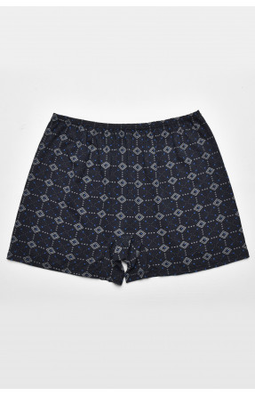 Трусы семейные мужские батальные темно-синего цвета 211515C