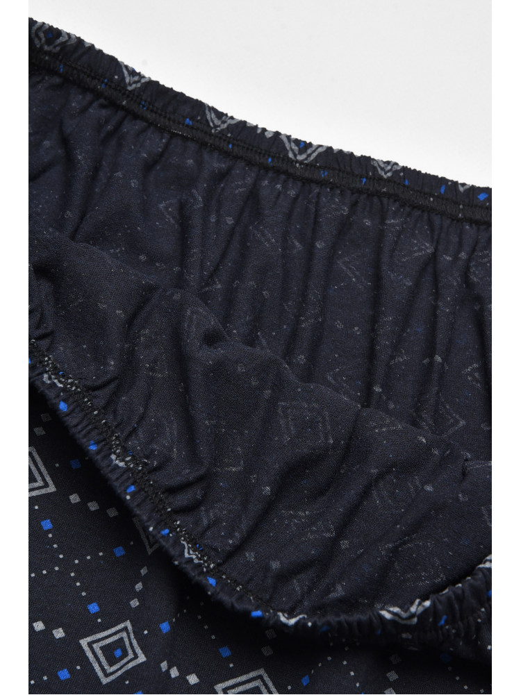 Труси сімейні чоловічі батальні темно-синього кольору 211515C