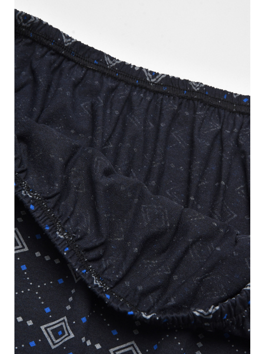 Труси сімейні чоловічі батальні темно-синього кольору 211515C