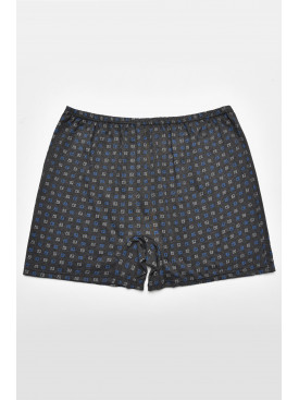 Трусы семейные мужские батальные темно-серого цвета 211518C