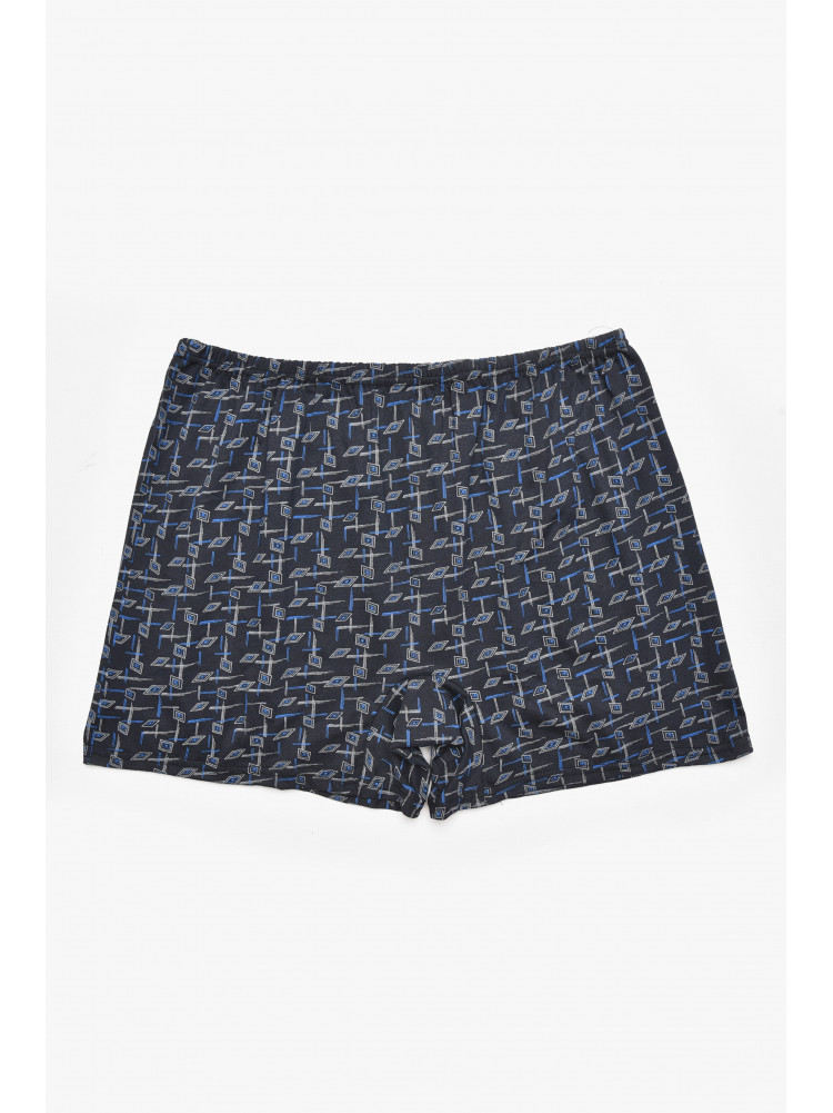 Трусы семейные мужские батальные темно-синего цвета 211523C