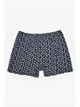 Трусы семейные мужские батальные темно-синего цвета 211524C