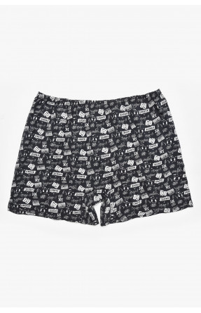 Трусы семейные мужские батальные черного цвета 211526C