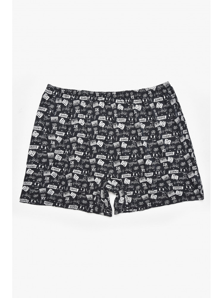 Трусы семейные мужские батальные черного цвета 211526C