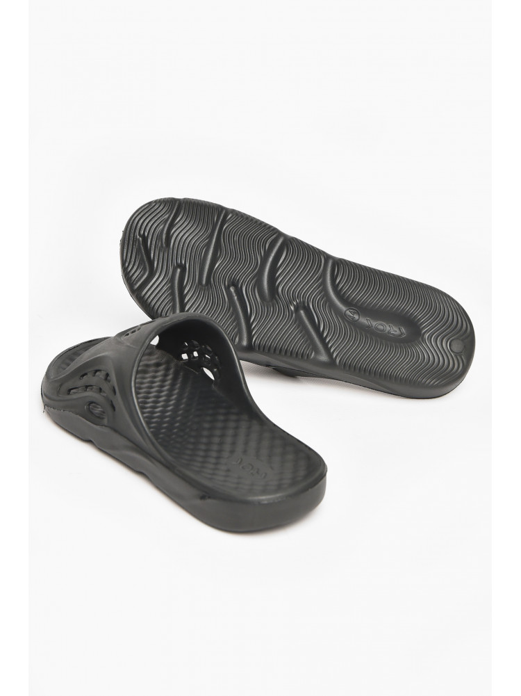 Шлепанцы мужские пена черного цвета с73 211527C