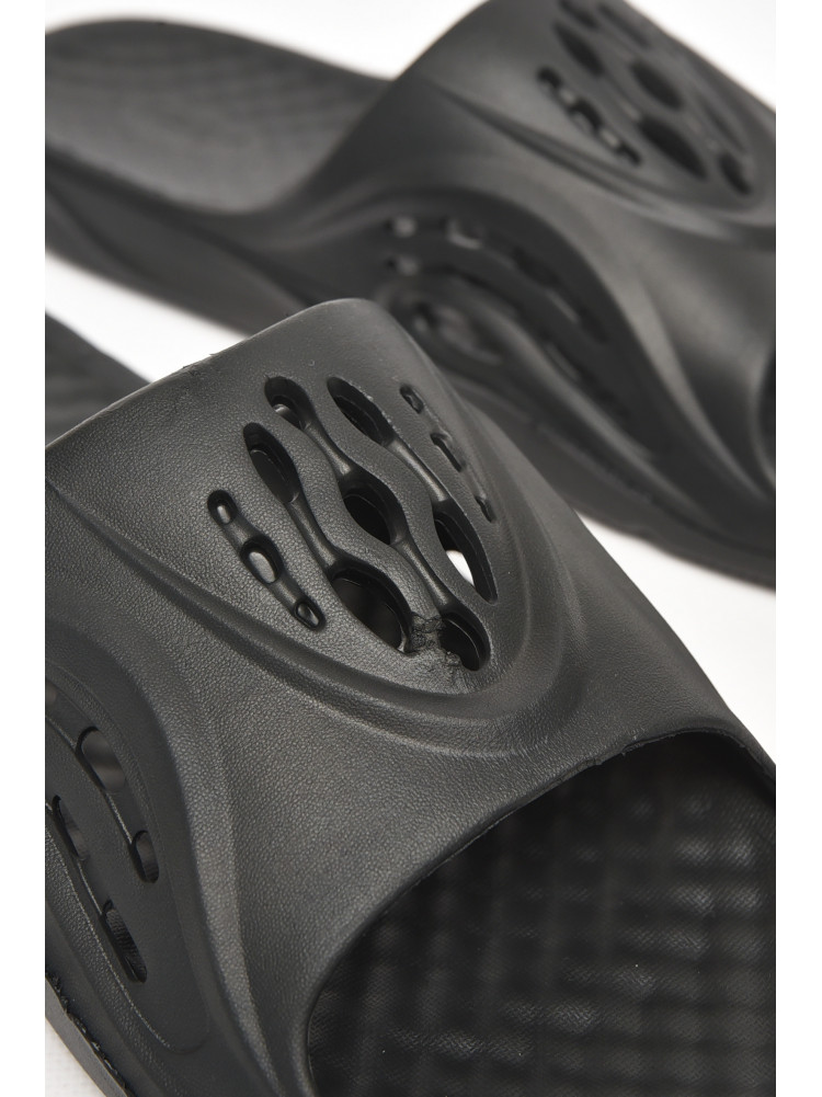 Шлепанцы мужские пена черного цвета с73 211527C