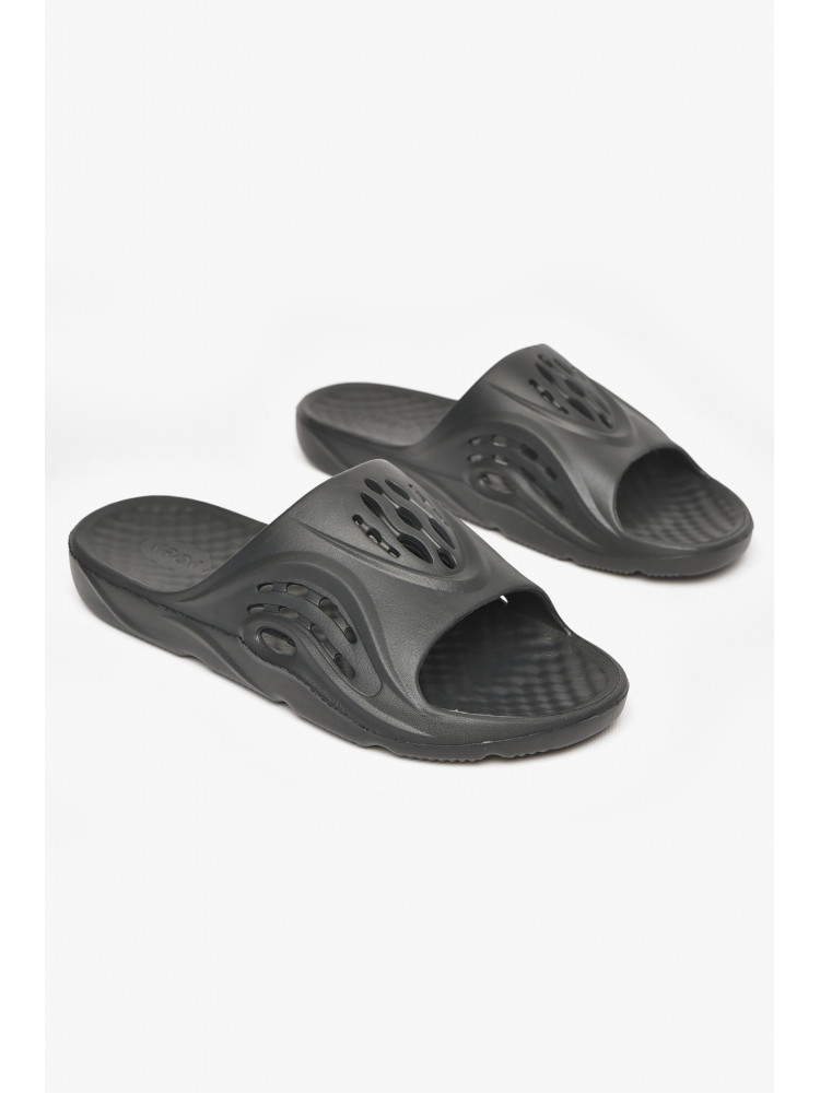 Шлепанцы мужские пена черного цвета с73 211527C